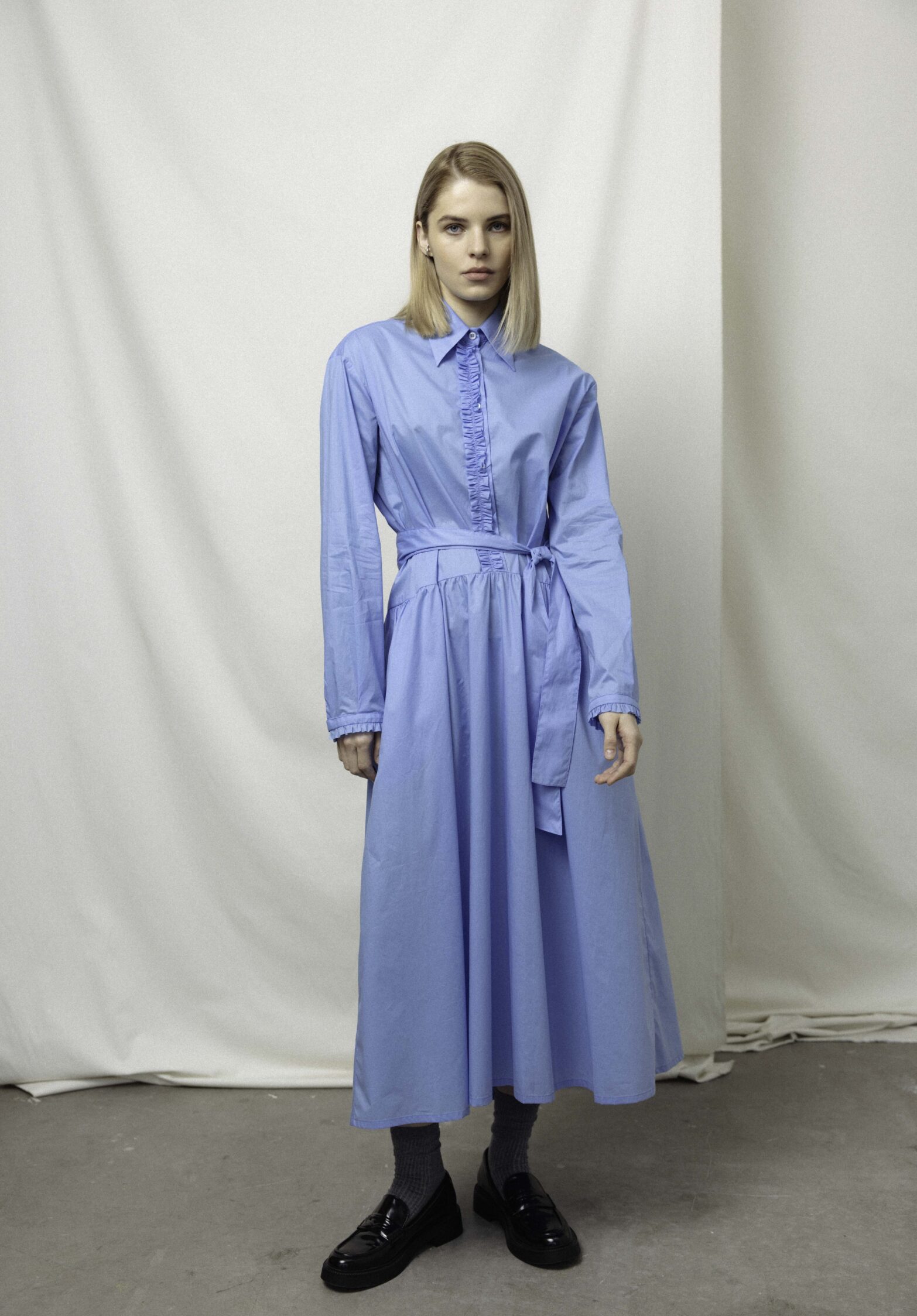 river long shirt dress  | unlabel