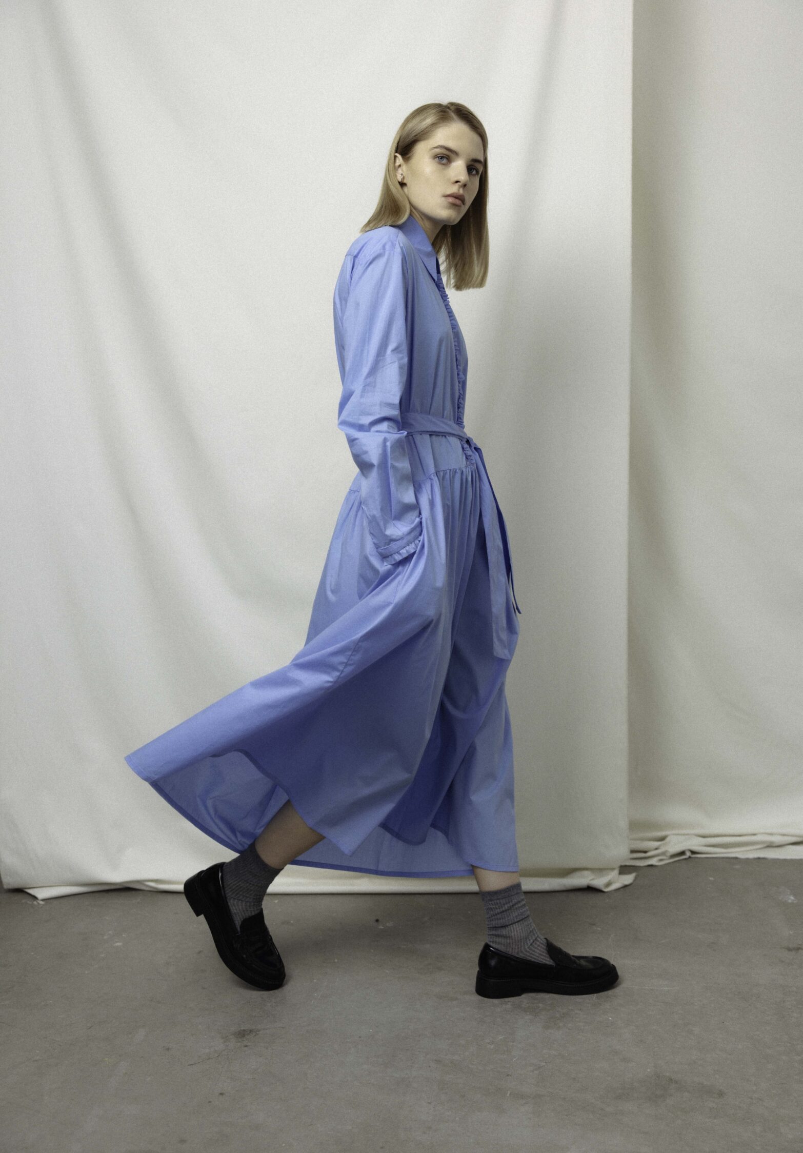 river long shirt dress  | unlabel