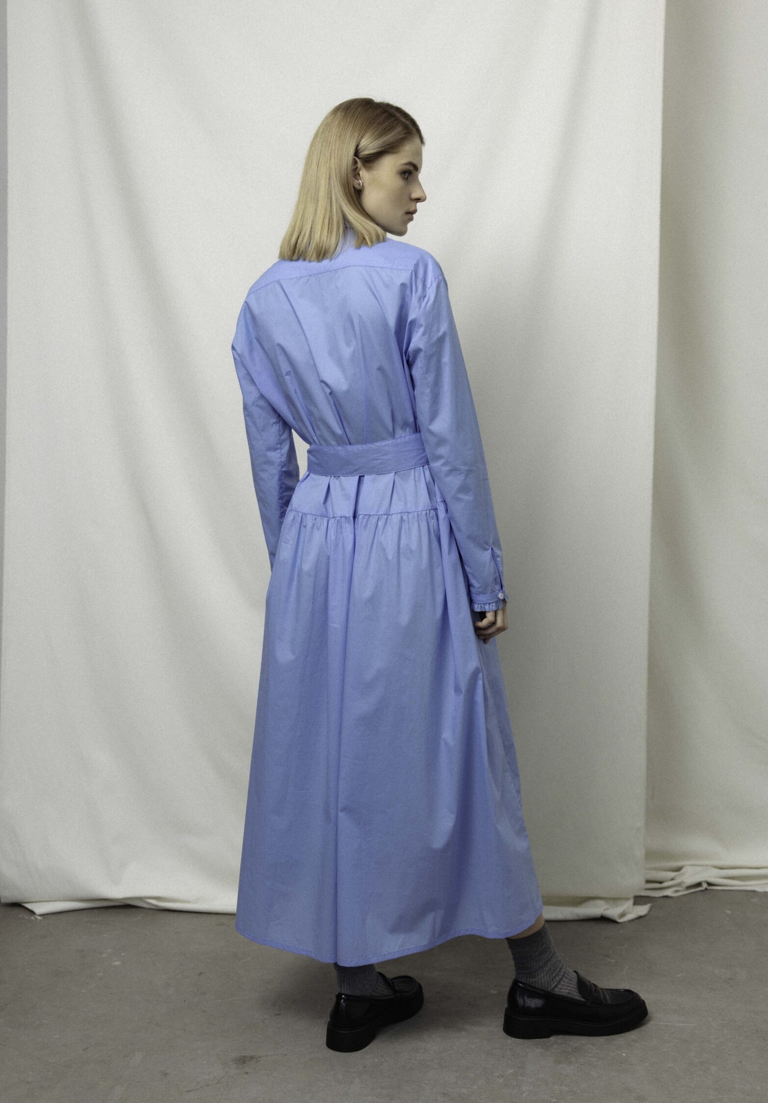 river long shirt dress  | unlabel