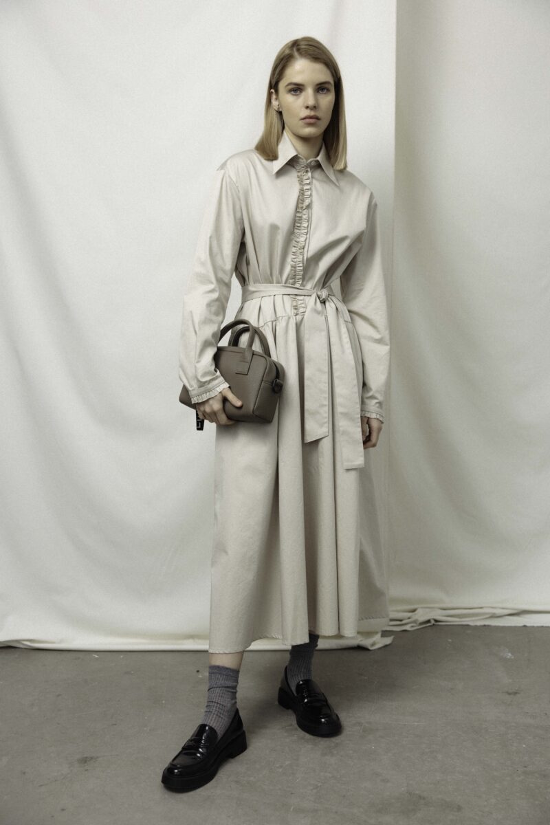 river long shirt dress  | unlabel