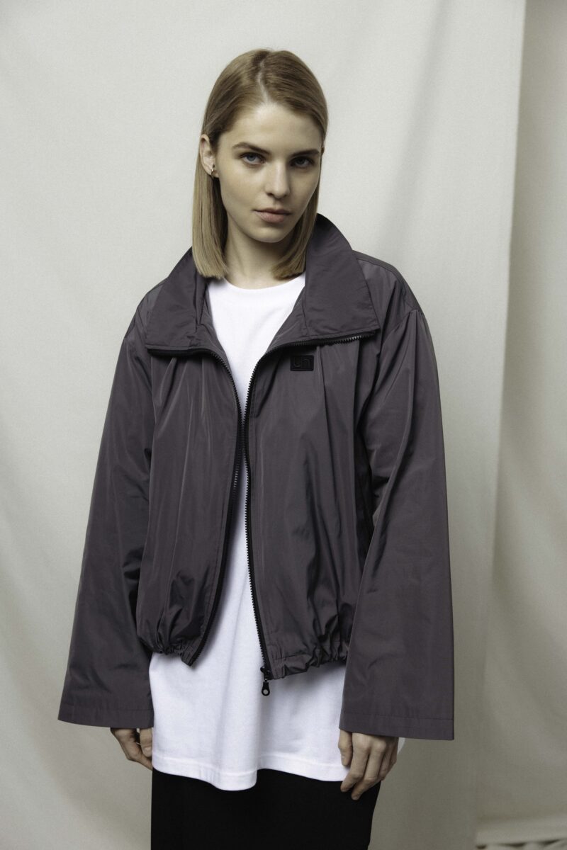 gildi light jacket with zipper  | unlabel
