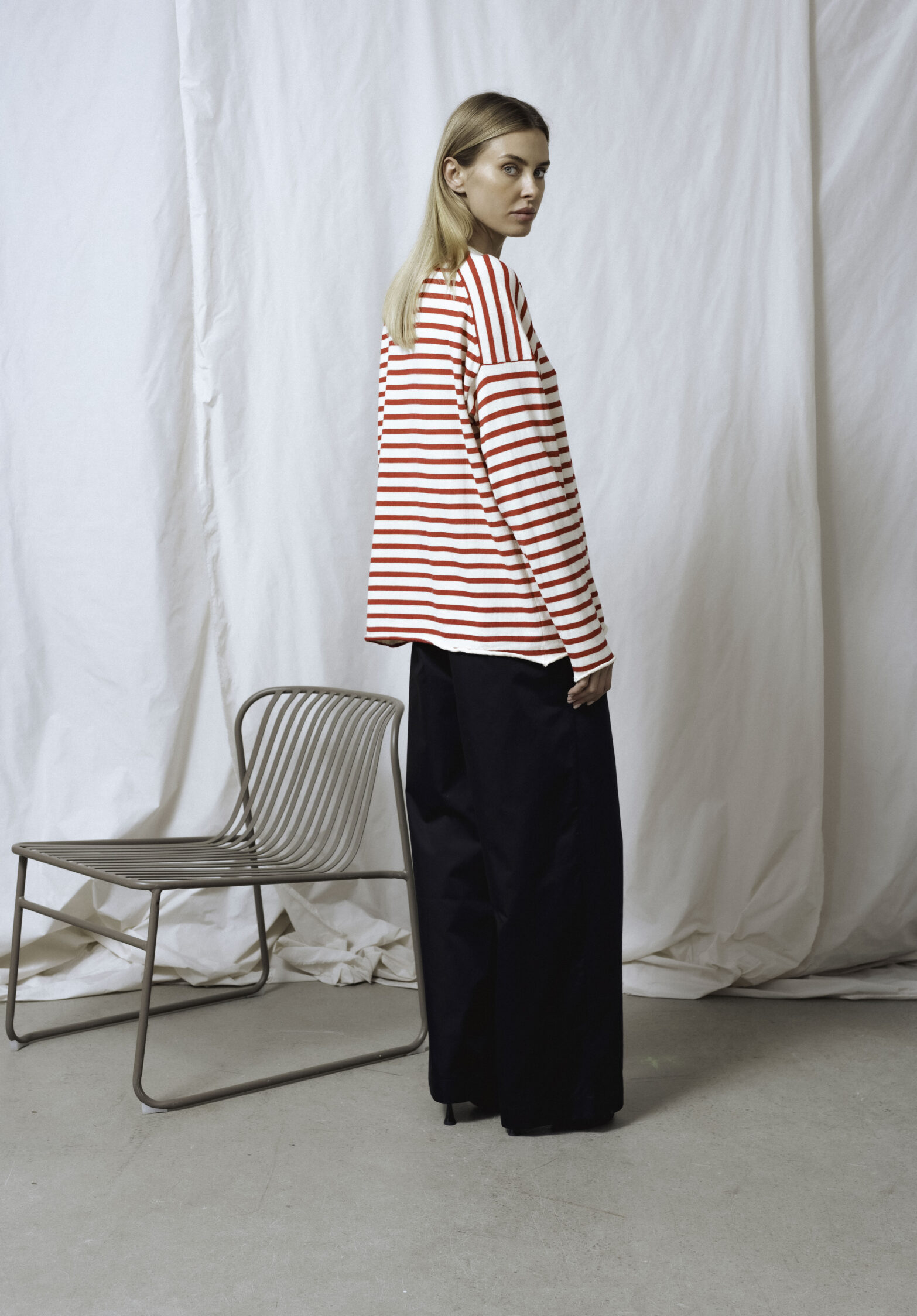 Coral sweater  | unlabel