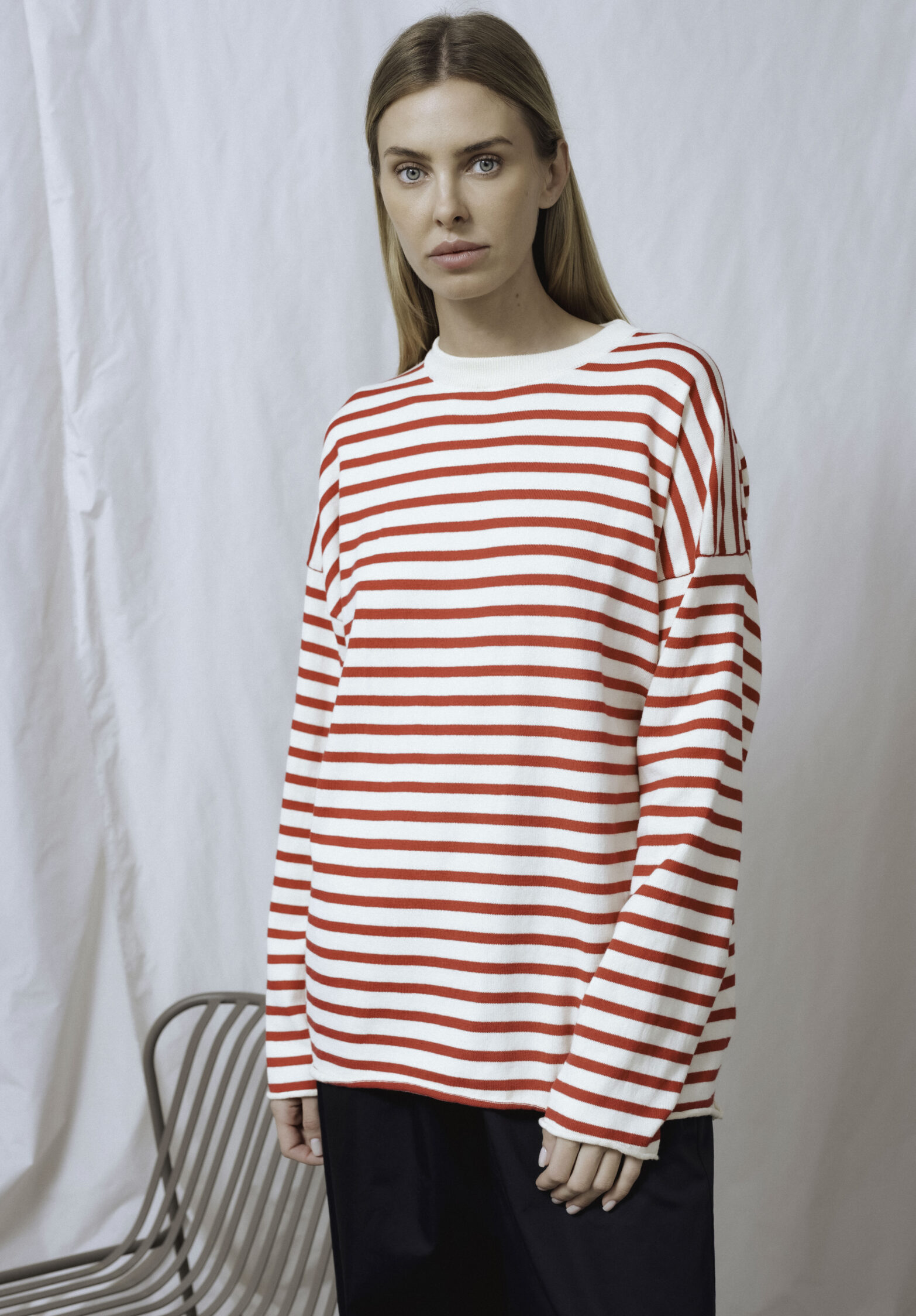Coral sweater  | unlabel
