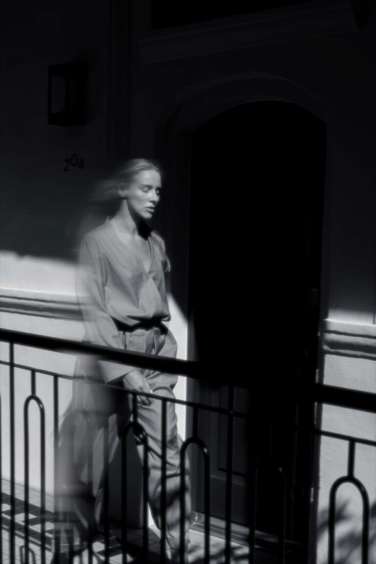 Women's clothing fashion. Dot jacket from unlabel f/w 25'26 collection. Minimalist style, modern design, premium quality womenswear. Made in Lithuania.