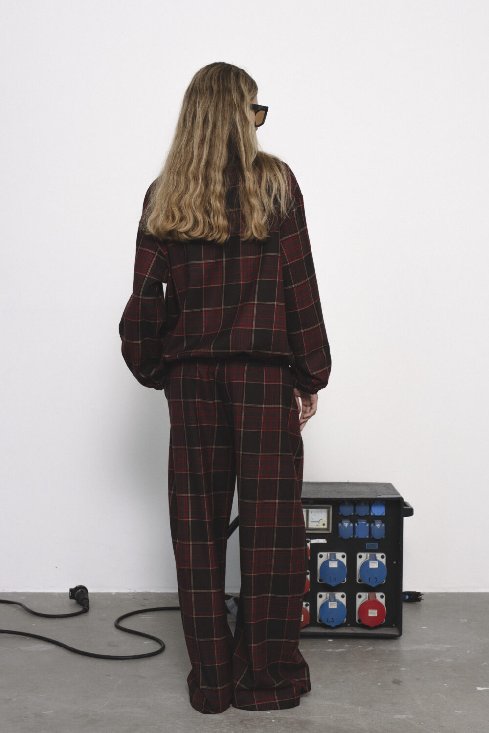 Women's clothing fashion. Blair top from unlabel f/w 25'26 collection. Minimalist style, modern design, premium quality womenswear. Made in Lithuania.