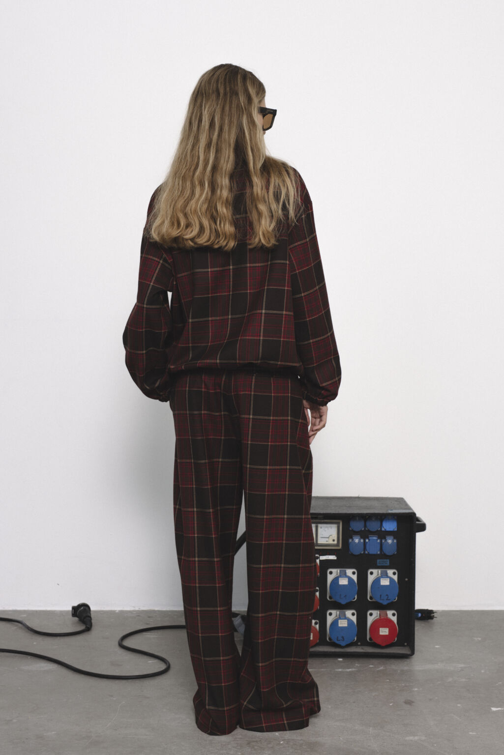 Women's clothing fashion. Blair top from unlabel f/w 25'26 collection. Minimalist style, modern design, premium quality womenswear. Made in Lithuania.