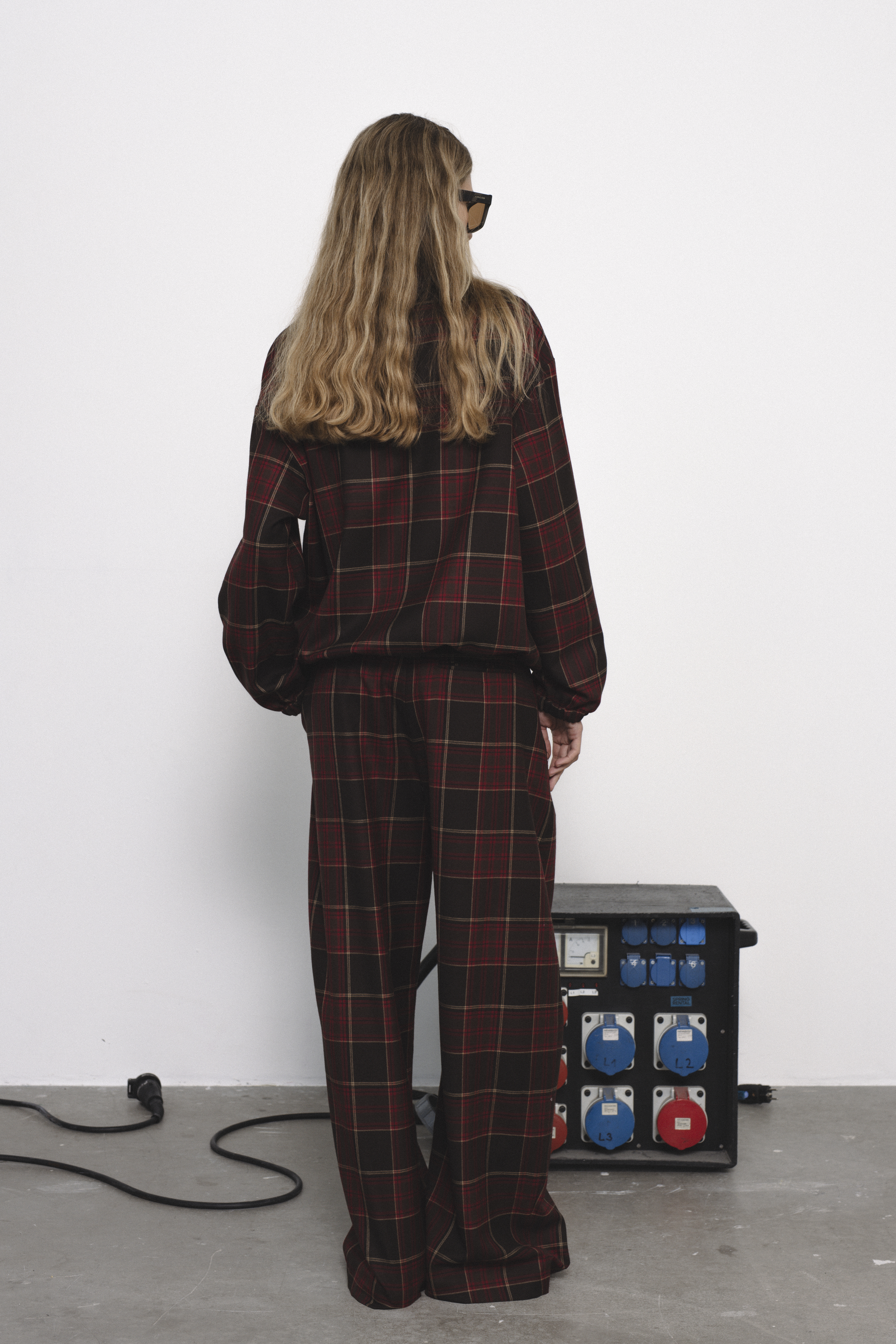 Blair top | unlabel Women's clothing fashion. Blair top from unlabel f/w 25'26 collection. Minimalist style, modern design, premium quality womenswear. Made in Lithuania.