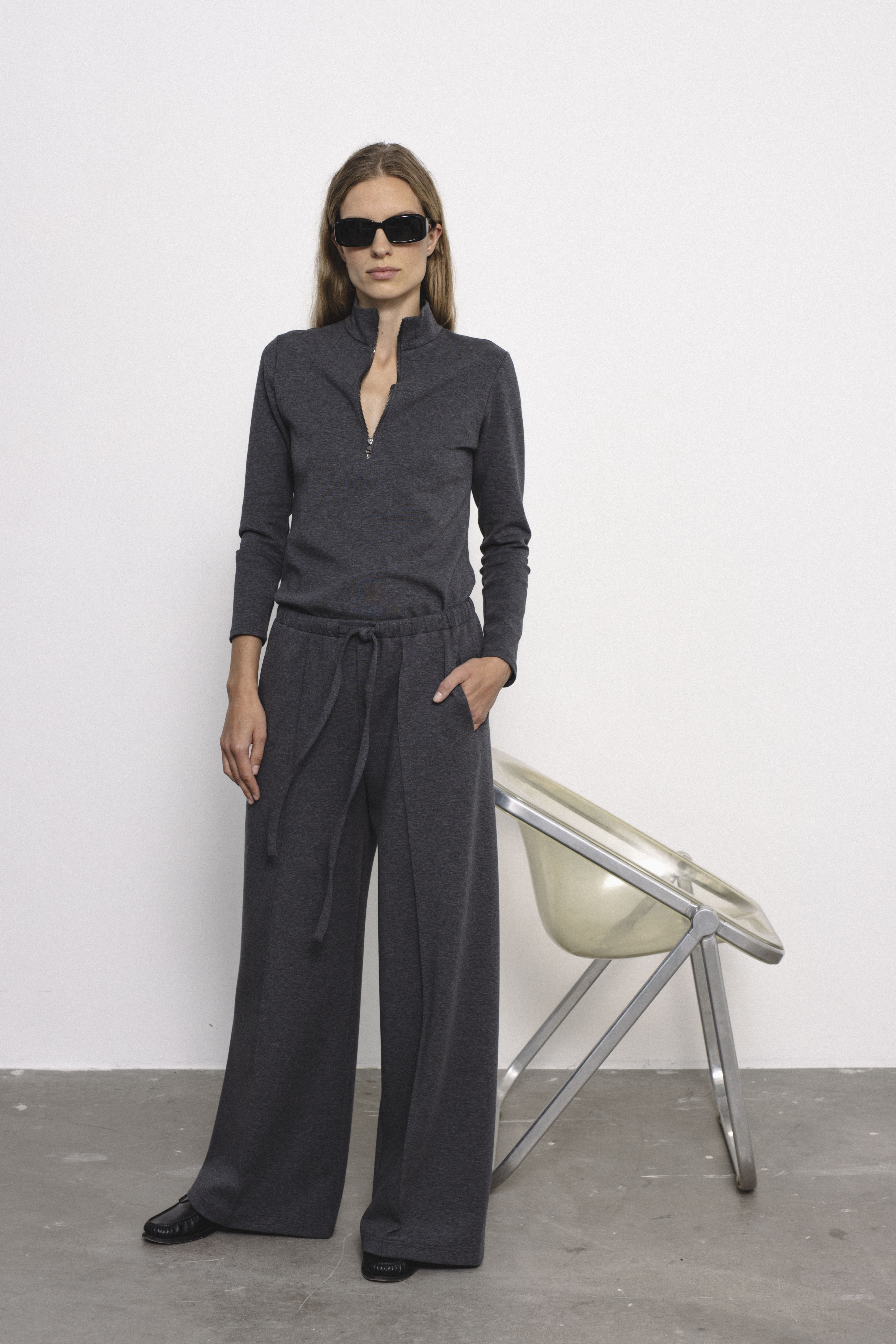 Lara pants | unlabel Women's clothing fashion. Lara pants from unlabel f/w 25'26 collection. Minimalist style, modern design, premium quality womenswear. Made in Lithuania.