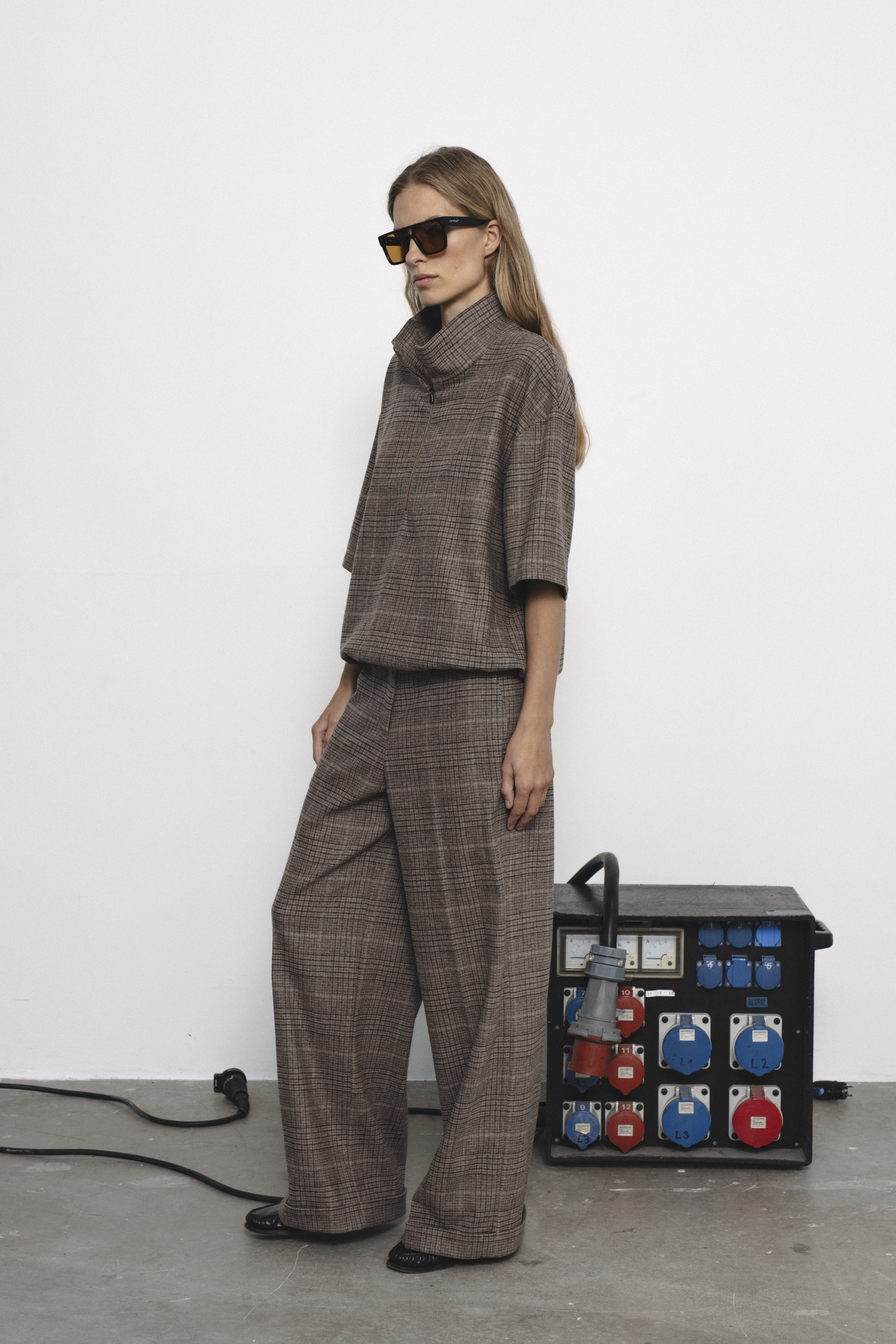 Lois pants | unlabel Women's clothing fashion. Lois pants from unlabel f/w 25'26 collection. Minimalist style, modern design, premium quality womenswear. Made in Lithuania.