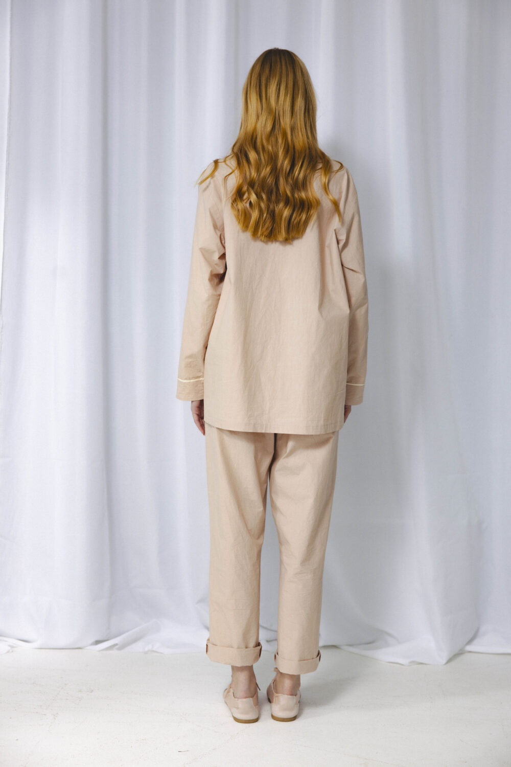 Women's clothing fashion. Shiver pants from unlabel ss/26 collection. Minimalist style, modern design, premium quality womenswear. Made in Lithuania.