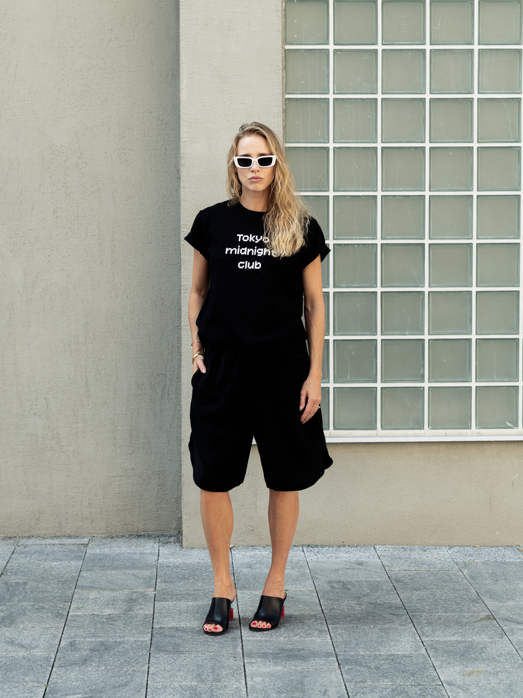 luna3 t shirt | unlabel Women's clothing fashion. luna3 t shirt from unlabel ss/26 collection. Minimalist style, modern design, premium quality womenswear. Made in Lithuania.