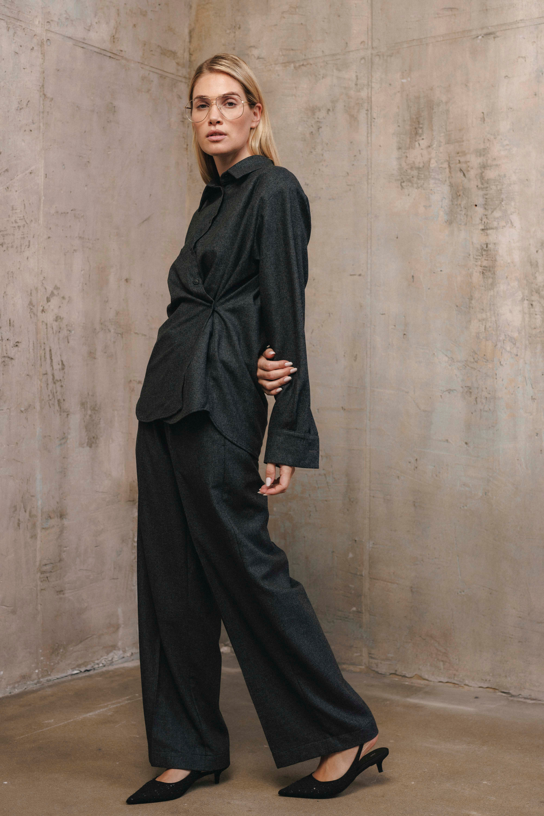 cord pants | unlabel Women's clothing fashion. cord pants from unlabel fw 26/27 collection. Minimalist style, modern design, premium quality womenswear. Made in Lithuania.